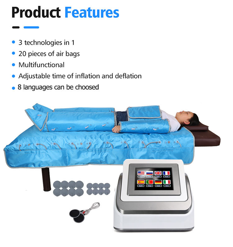 Portable Lymphatic Drainage Ma - Sauna Blanket Infrared recension och pris